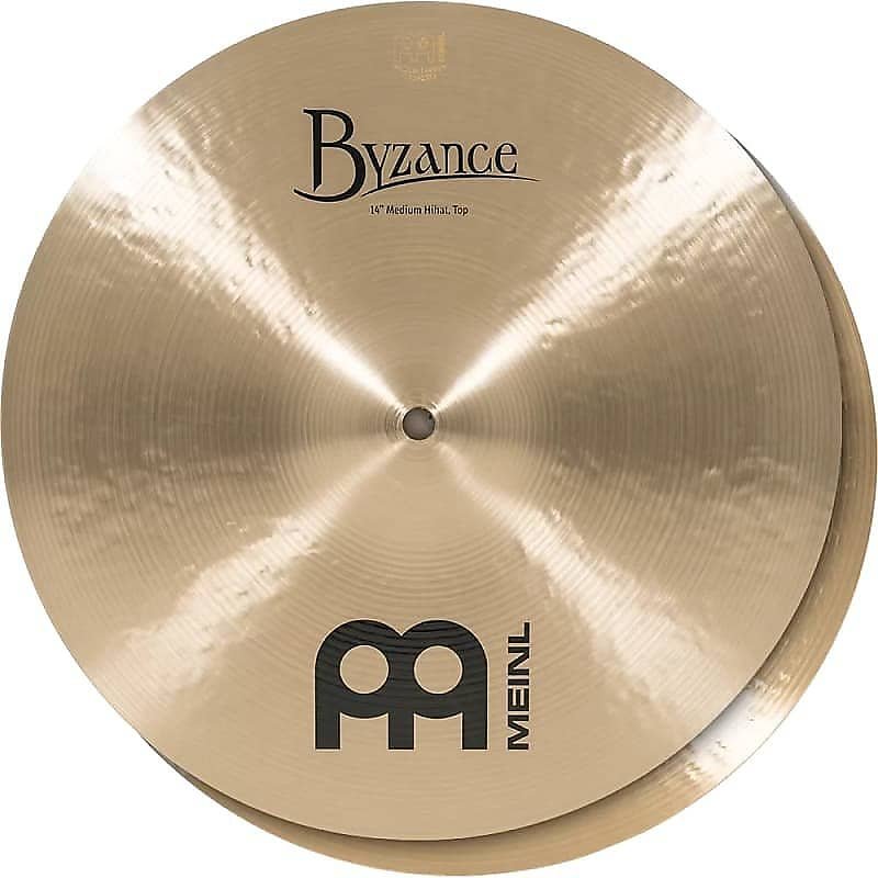 Meinl B14MH Byzance Traditional 14" Medium Hi-Hat Pair Cymbals